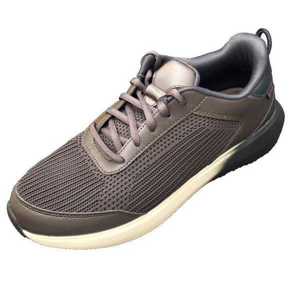 Stroll Performance Knit Golf Shoes Men\'s Size 8.5 Brown Spikeless SFMGR02002